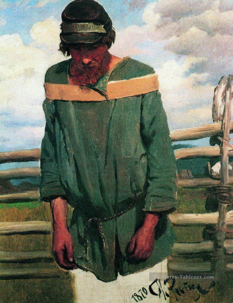Burlak 2 1870 Ilya Repin Peintures à l'huile